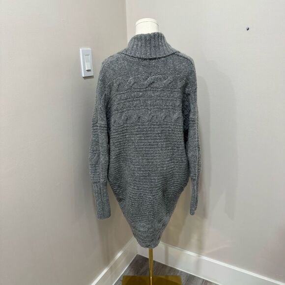 Vintage Abercrombie and‎ Fitch Cardigan grey small - Picture 2 of 3